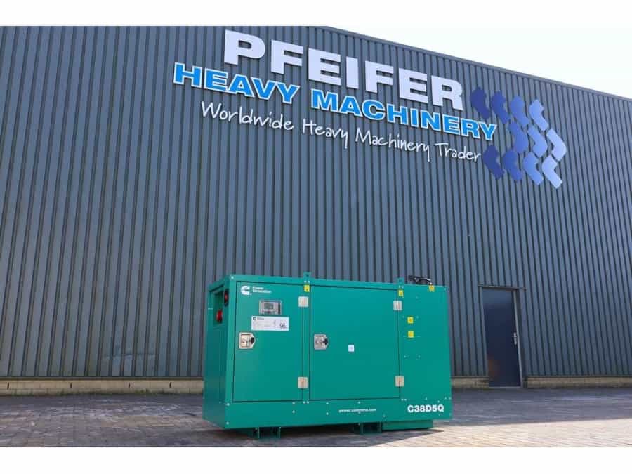 Cummins C38D5QS Declaration of Conformity, Diesel, 38kVA,