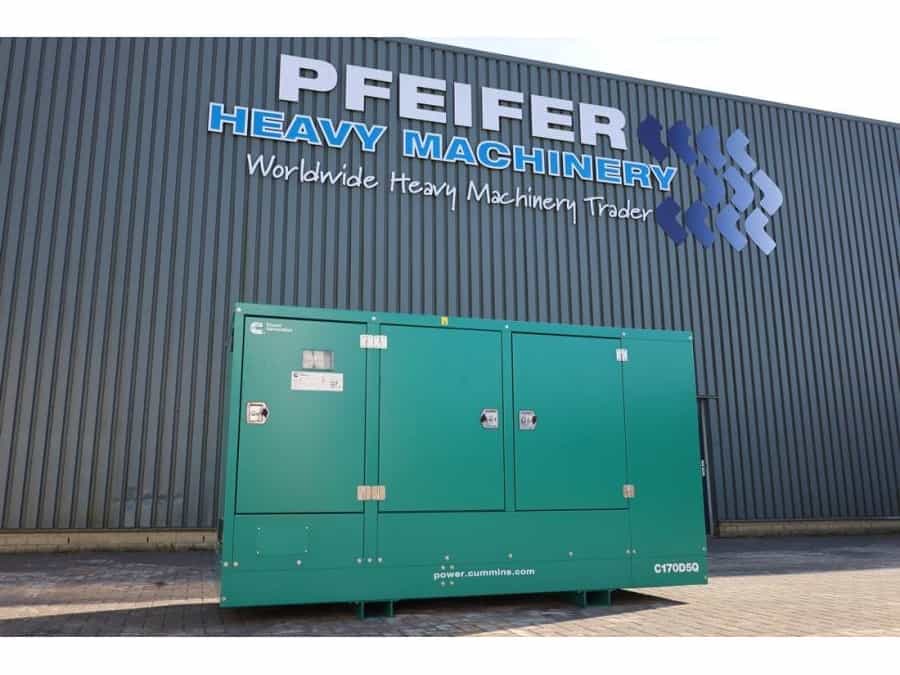 Cummins C170D5Q Declaration of Conformity, Diesel, 170kVA,