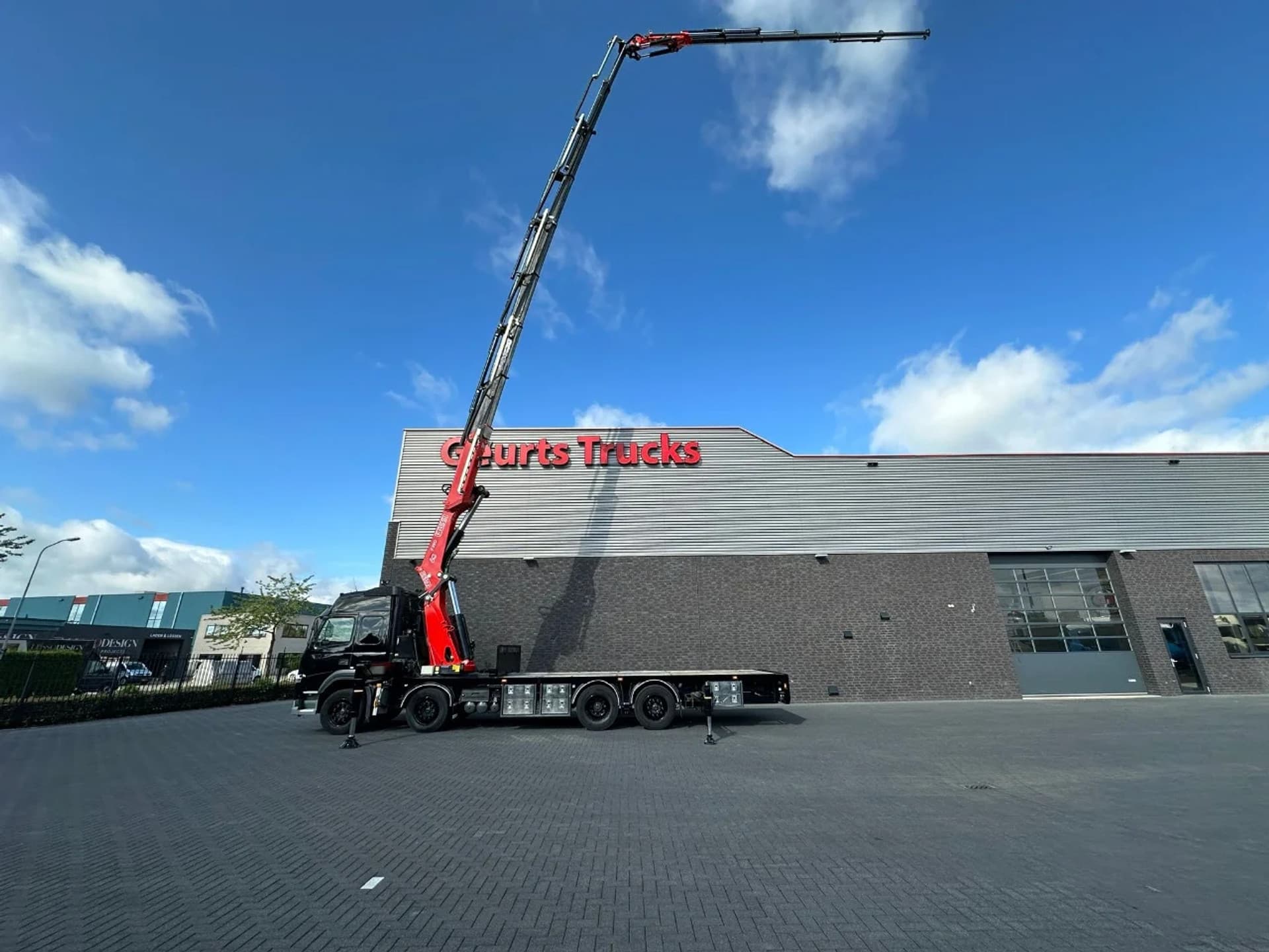 Foto 4 van Volvo FM 450 8X2 MET FASSI F99RA.2.28 XHE-DYNAMIC + JIB L616 KRAAN/KRAN/CRANE/GRUA