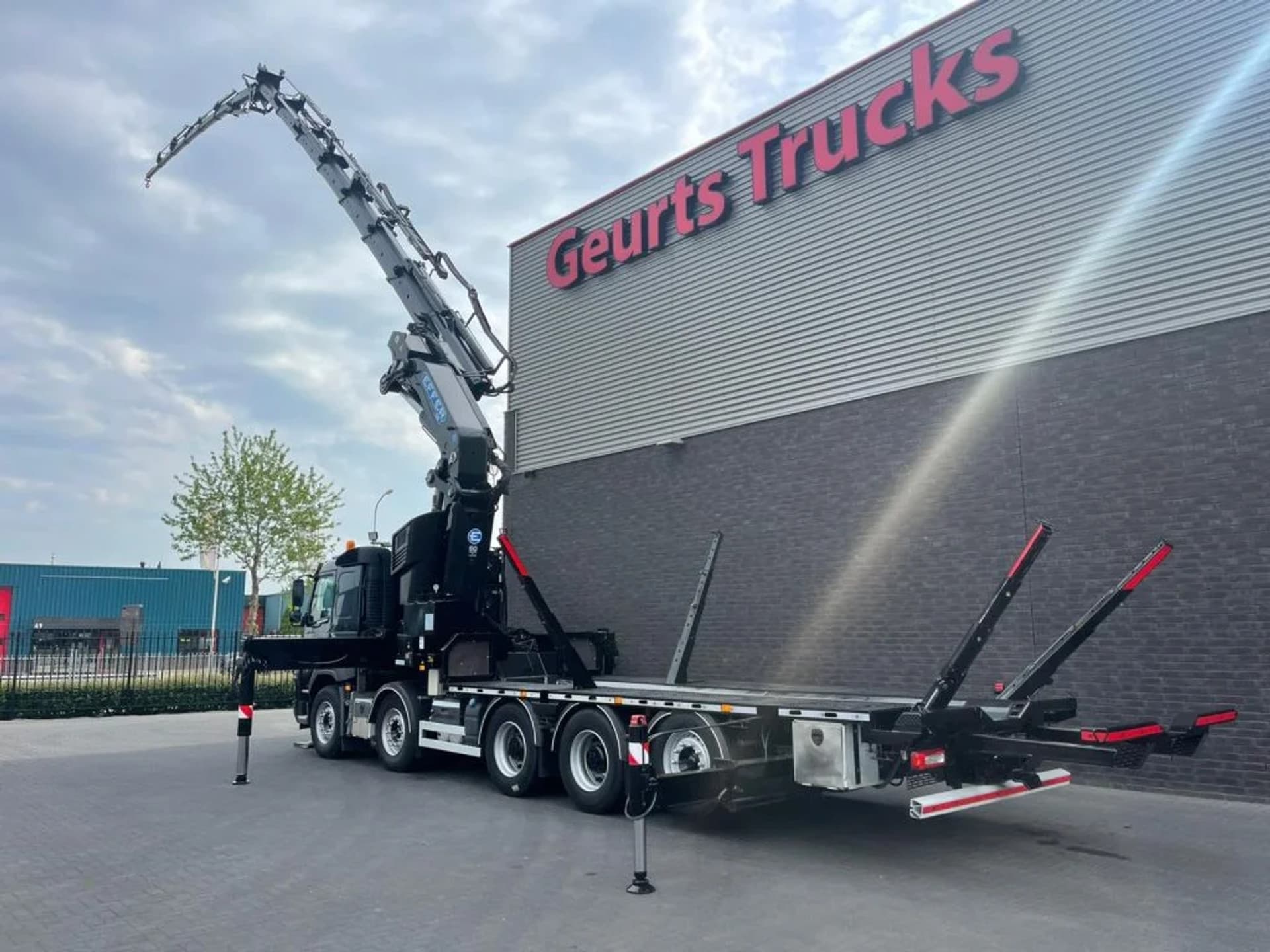 Foto 4 van Volvo FMX 540 10X4 + EFFER 1255/7S + JIB 6S HD KRAAN/KRAN/CRANE/GRUA