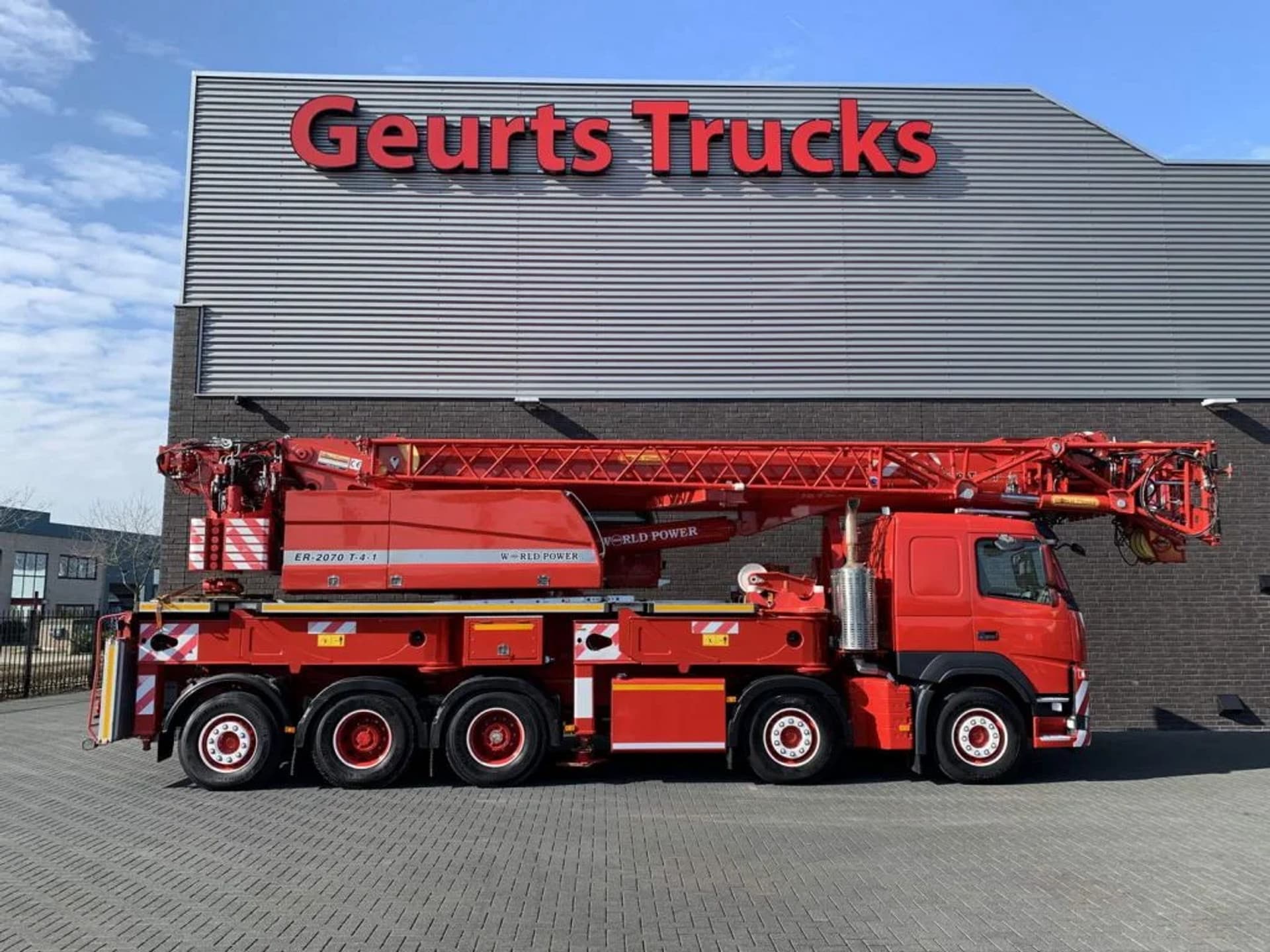 Foto 4 van Volvo FM 460 ERKIN WORLD POWER ER 2070 T-4.1 CRANE/KRAN/KRAAN/GRUA/MONTAGEKRAN