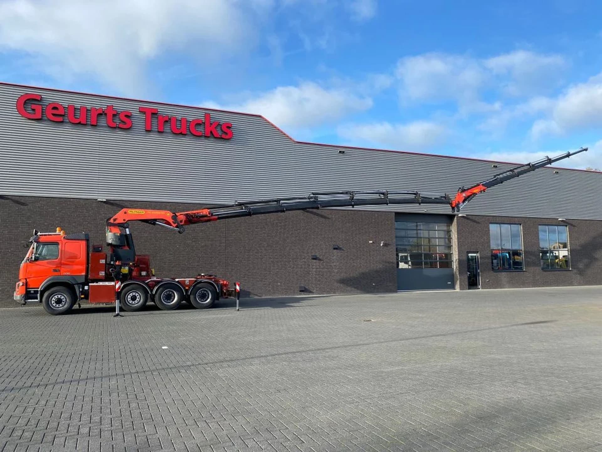 Foto 3 van Volvo FMX 500 8X6 + PALFINGER PK 65002-SH F + JIB PJ 125 E KRAAN/KRAN/CRANE/GRUA