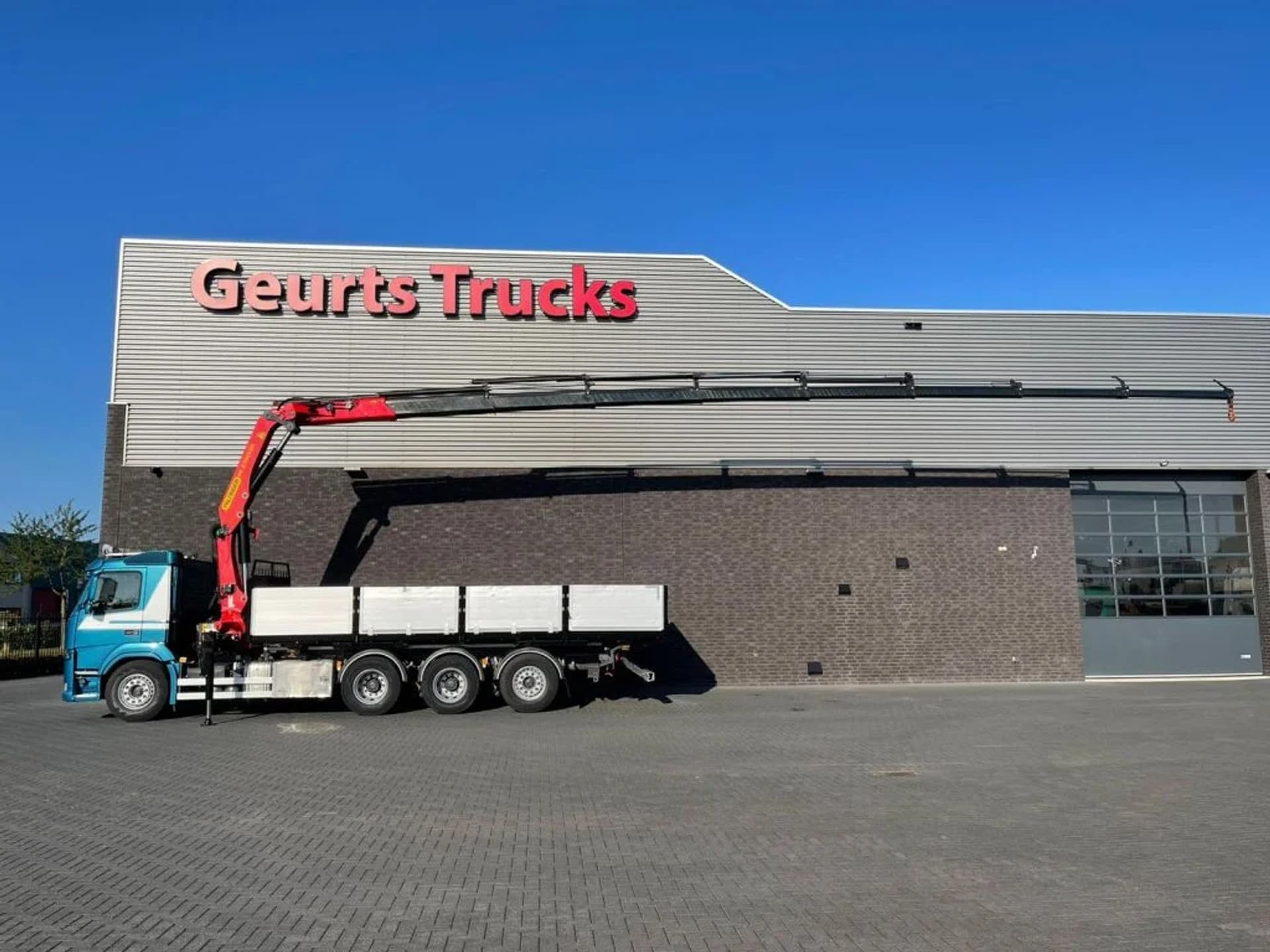 Foto 1 van Volvo FM 500 8X4 TRIDEM + PALFINGER PK 27001-EH G KRAAN/KRAN/CRANE/GRUA