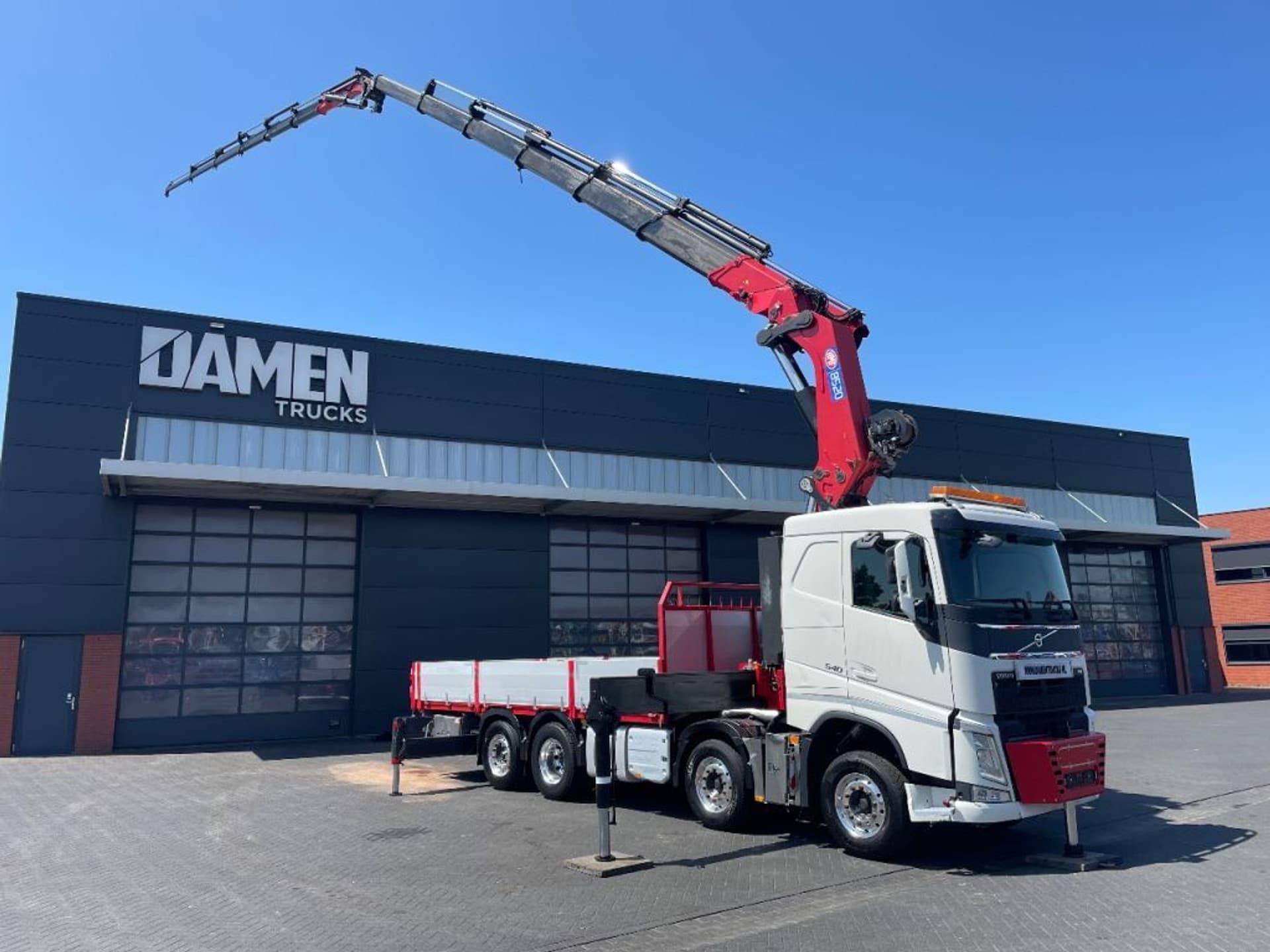 Foto 4 van Volvo FH 540 8x2 Euro 6 HMF 8520-O-H6 + JIB FJ 2000-K6