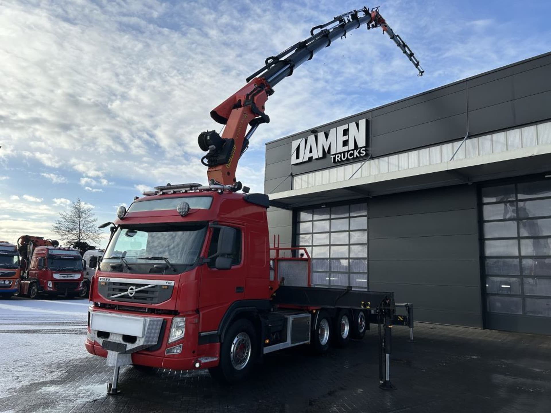 Foto 2 van Volvo FM 500 8x4 Palfinger PK 53002-SH E + JIB PJ 125 E