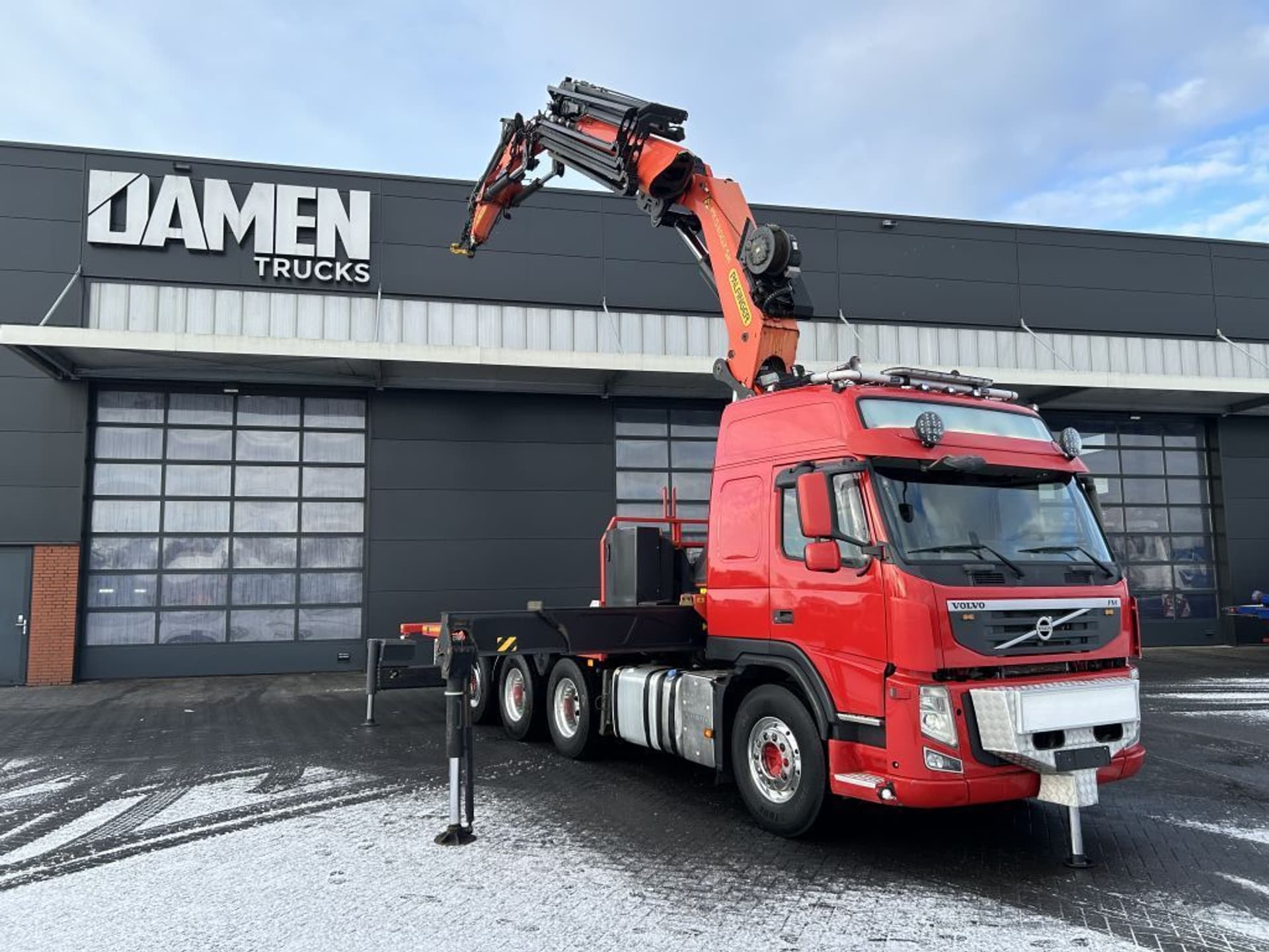 Foto 4 van Volvo FM 500 8x4 Palfinger PK 53002-SH E + JIB PJ 125 E