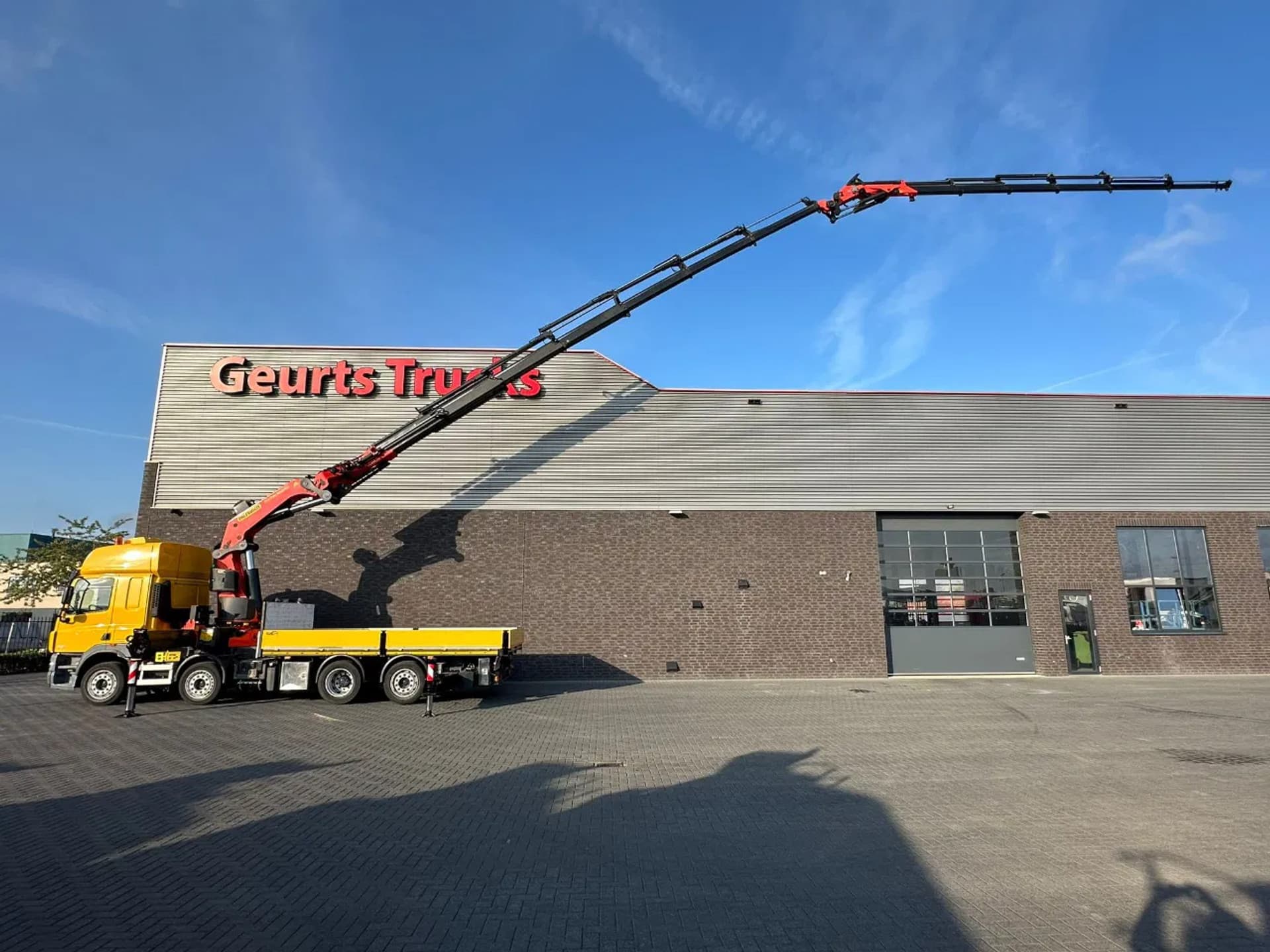 Foto 1 van DAF CF 85.510 8X2 + PALFINGER PK 78002-SH F + JIB PJ125 E KRAAN/KRAN.CANE/GRUA