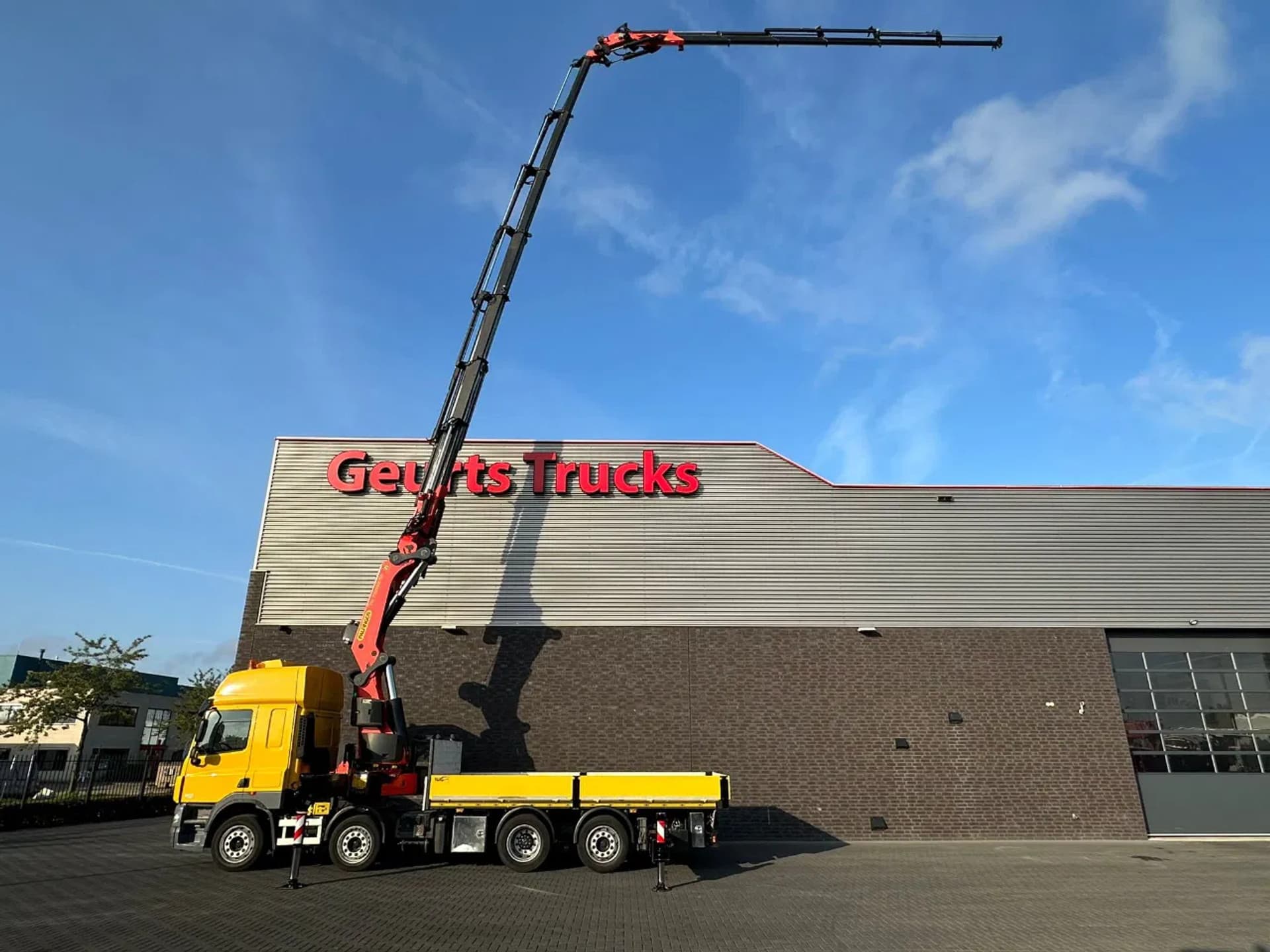 Foto 2 van DAF CF 85.510 8X2 + PALFINGER PK 78002-SH F + JIB PJ125 E KRAAN/KRAN.CANE/GRUA