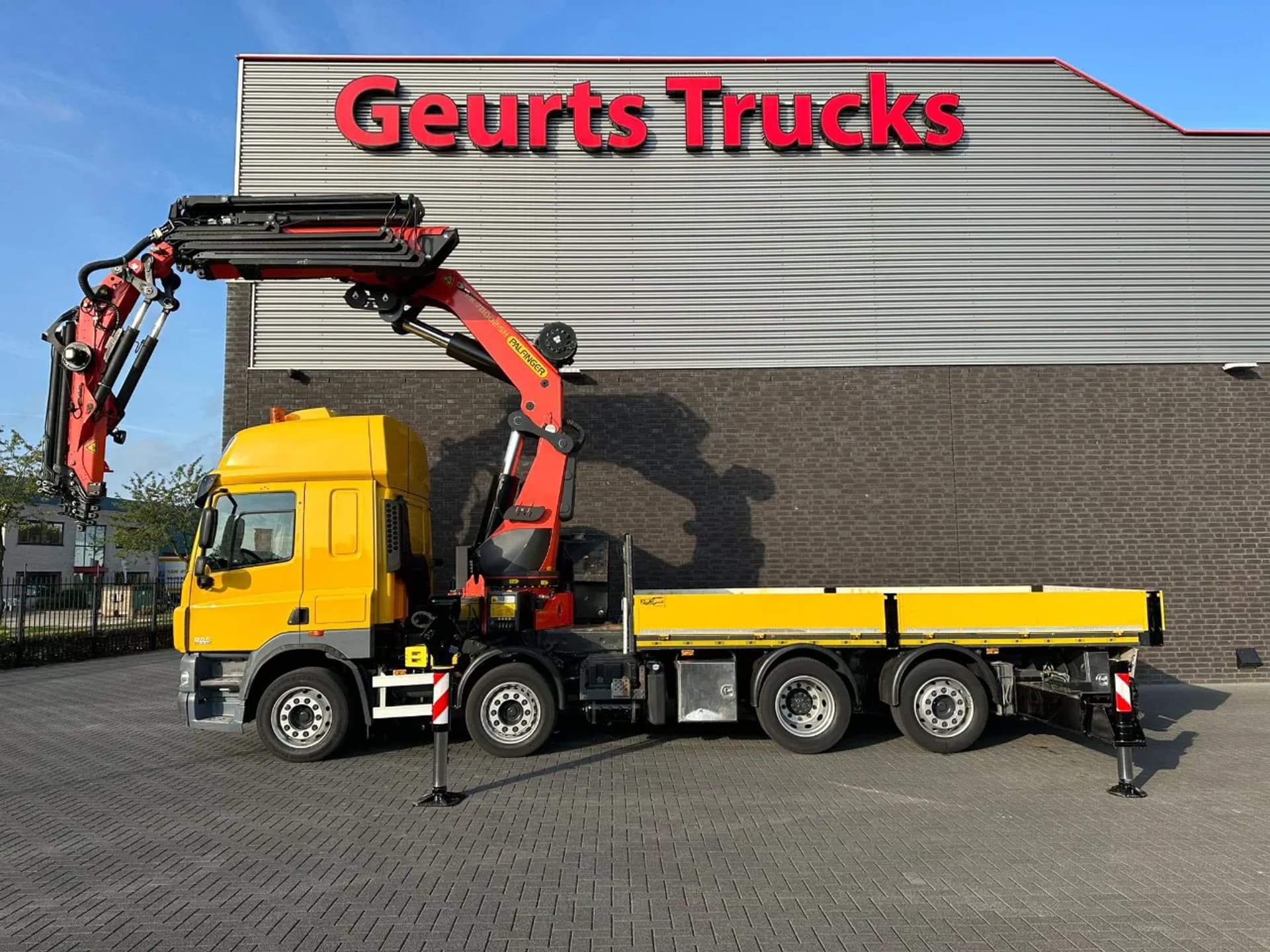 Foto 4 van DAF CF 85.510 8X2 + PALFINGER PK 78002-SH F + JIB PJ125 E KRAAN/KRAN.CANE/GRUA