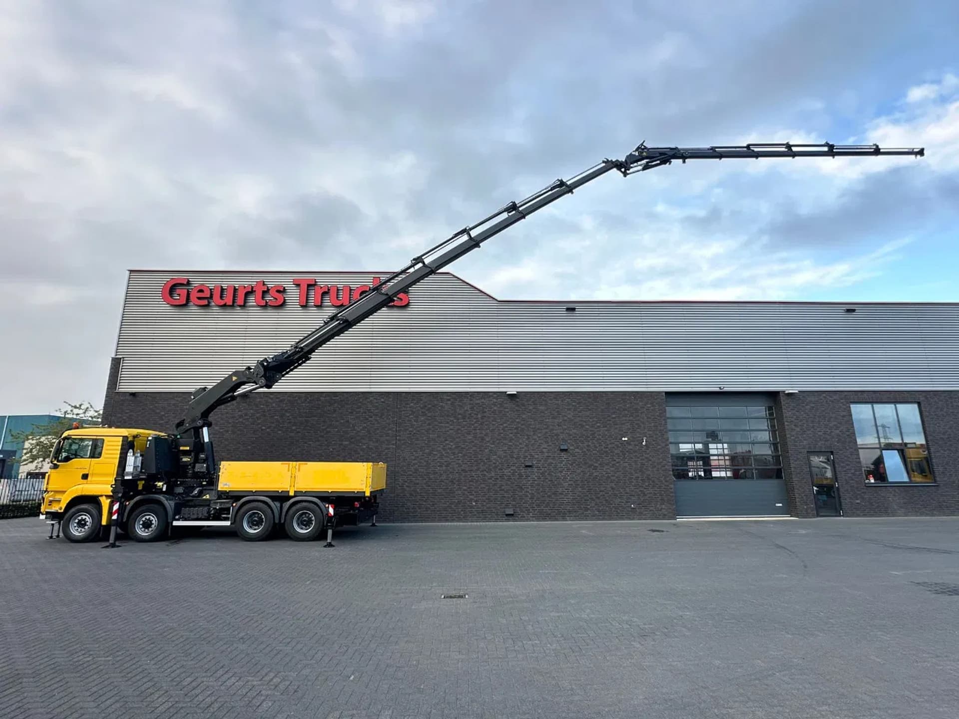 Foto 1 van MAN TGS 35.480 8X6H + PALFINGER PK 85002 F + JIB PJ170E KRAAN/KRAN/CRANE/GRUA