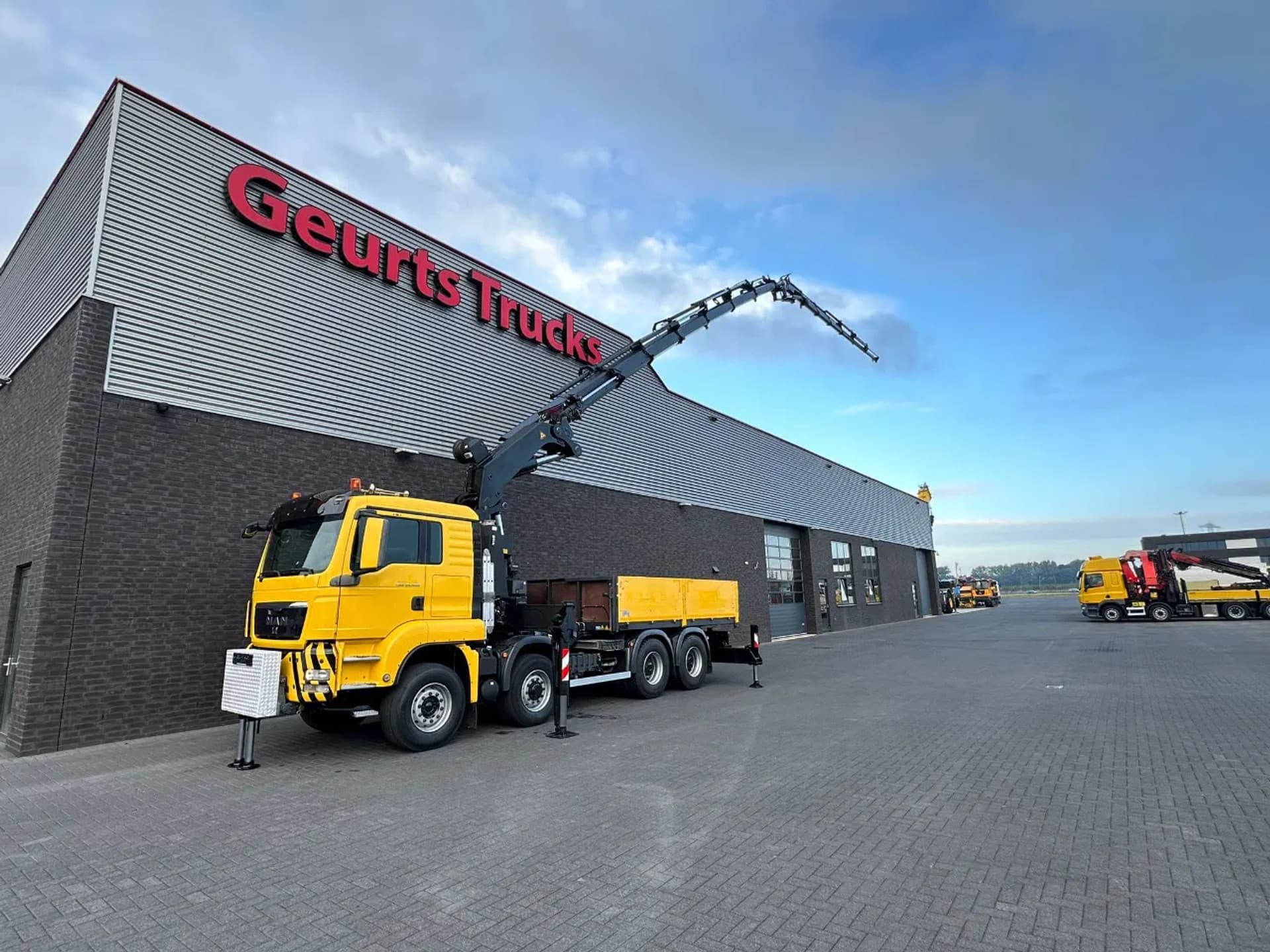 Foto 2 van MAN TGS 35.480 8X6H + PALFINGER PK 85002 F + JIB PJ170E KRAAN/KRAN/CRANE/GRUA