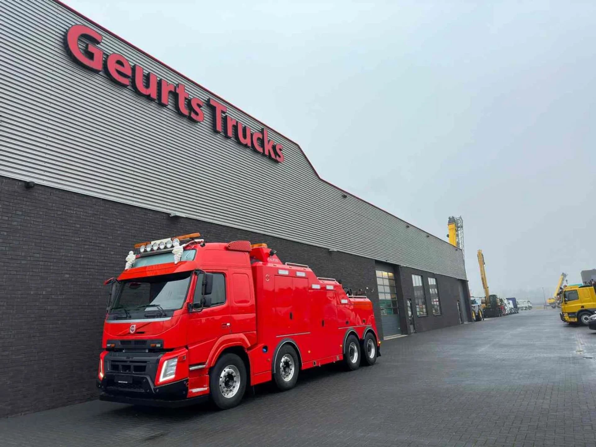 Foto 2 van Volvo FMX 540 8X4 + FALKOM FAW 25000 BERGINGSWAGEN/ABSCHLEPPWAGEN/RECOVERY TRUCK/DEPPANNAGE