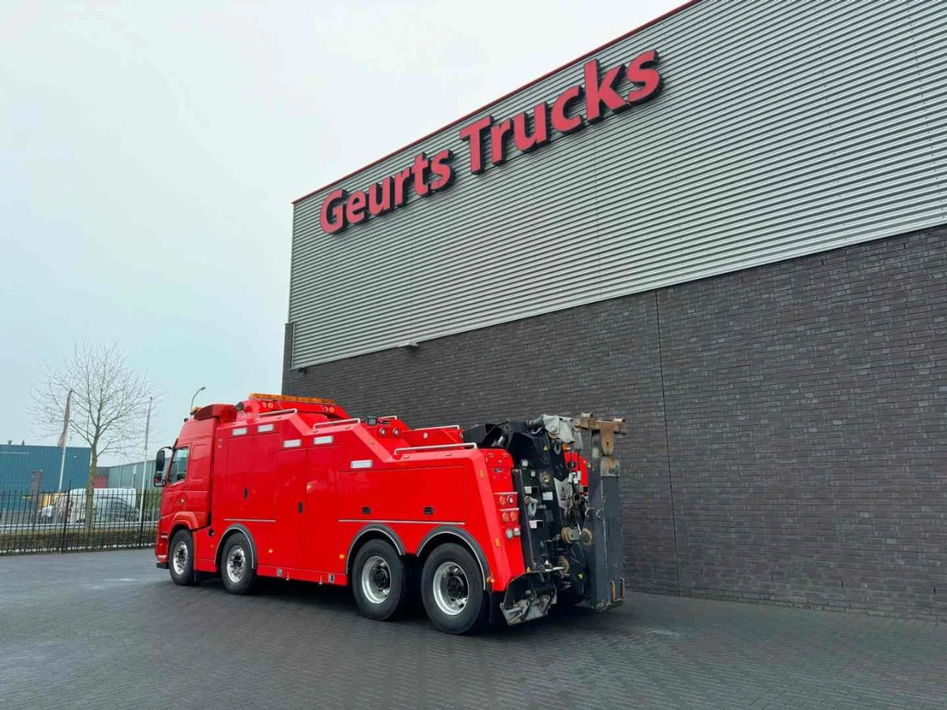 Foto 3 van Volvo FMX 540 8X4 + FALKOM FAW 25000 BERGINGSWAGEN/ABSCHLEPPWAGEN/RECOVERY TRUCK/DEPPANNAGE