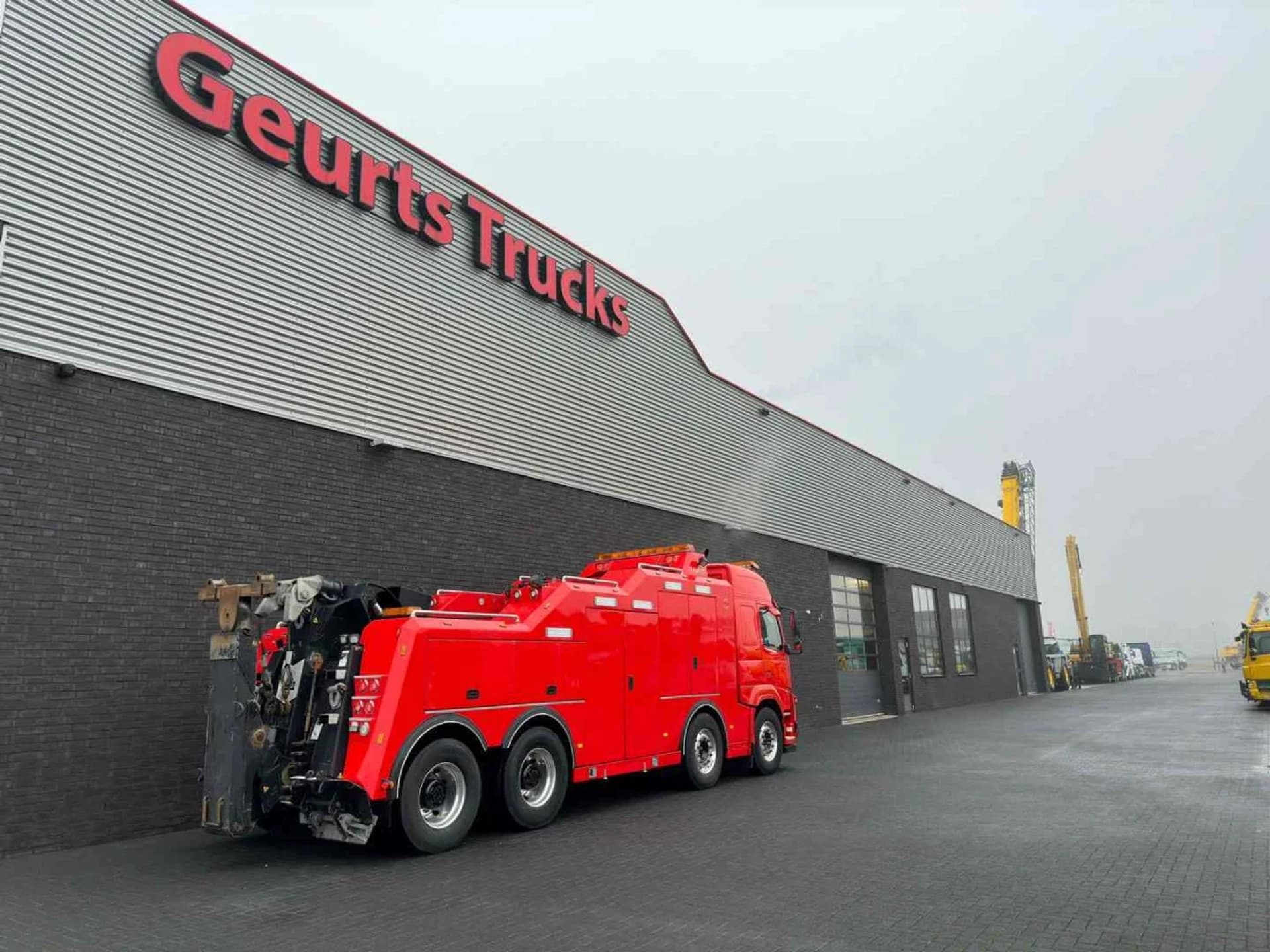 Foto 5 van Volvo FMX 540 8X4 + FALKOM FAW 25000 BERGINGSWAGEN/ABSCHLEPPWAGEN/RECOVERY TRUCK/DEPPANNAGE