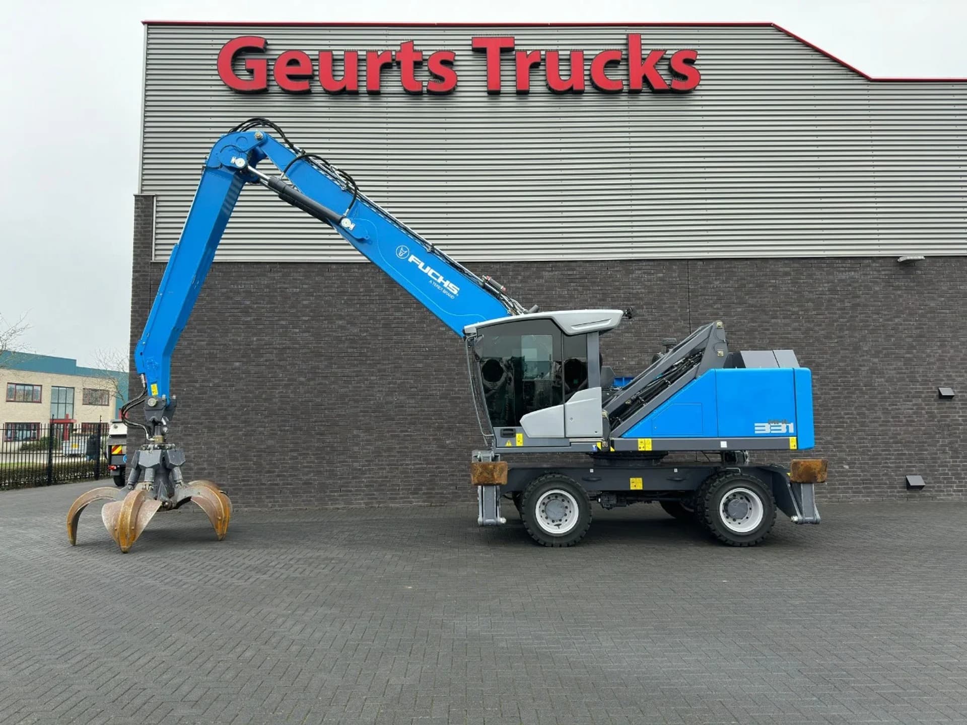 Foto 2 van Fuchs MHL 331 S5 MATERIAL HANDLER/UMSCHLAGBAGGER/OVERSLAGKRAAN 2021
