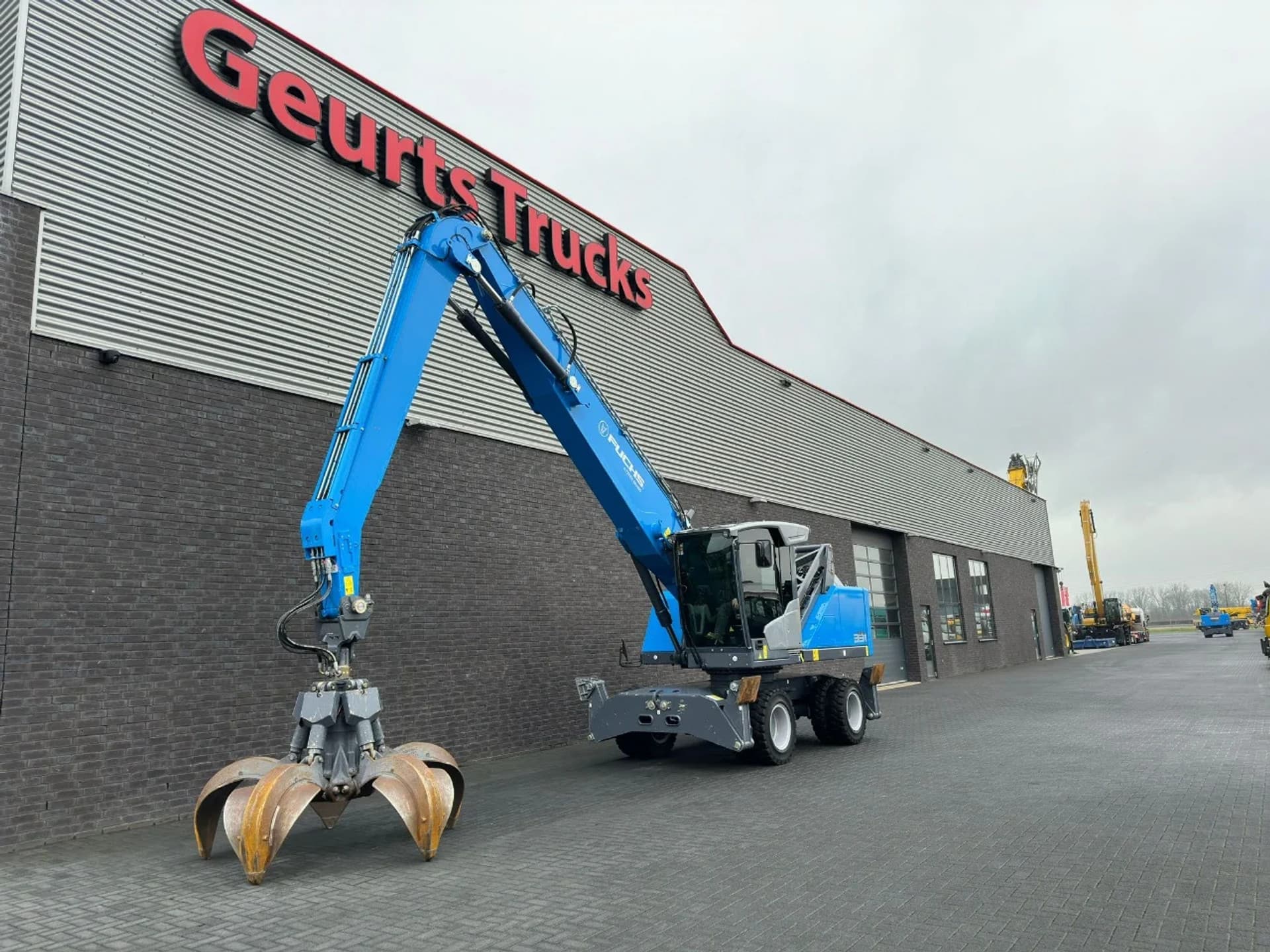 Foto 3 van Fuchs MHL 331 S5 MATERIAL HANDLER/UMSCHLAGBAGGER/OVERSLAGKRAAN 2021