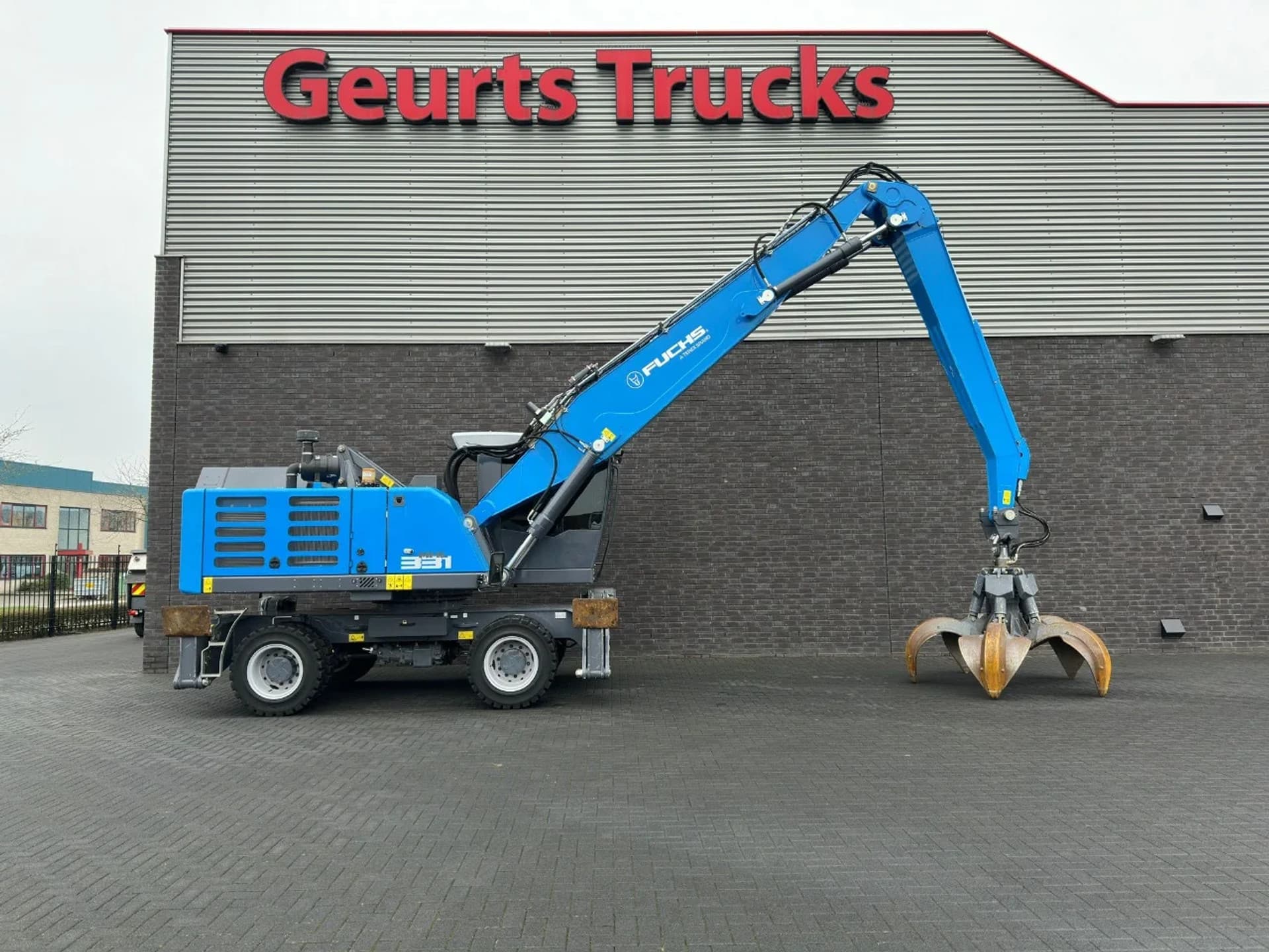 Foto 5 van Fuchs MHL 331 S5 MATERIAL HANDLER/UMSCHLAGBAGGER/OVERSLAGKRAAN 2021