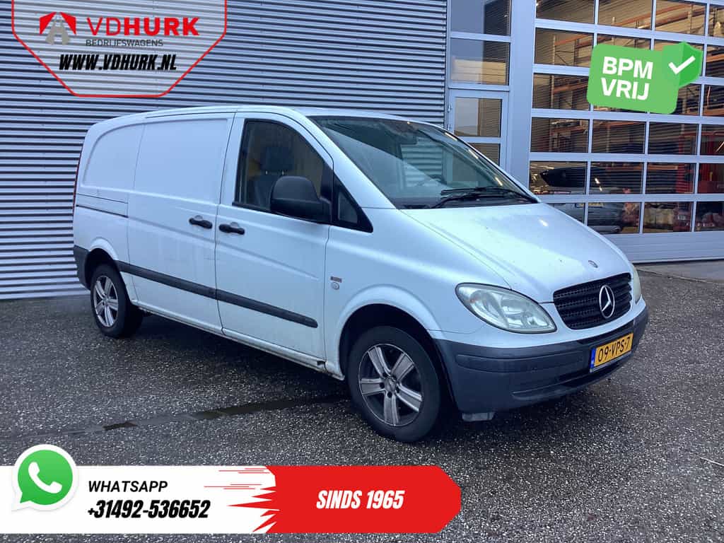 Mercedes-Benz Vito 109 CDI EXPORT NL Auto/ Airco/ 16”LMV/ PDC/ Trekhaak/ Betimmerd/ Radio