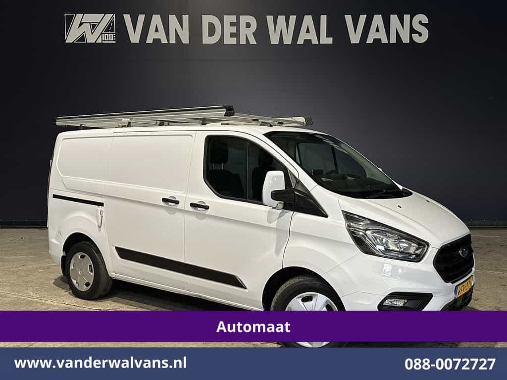 Ford Transit Custom 2.0 TDCI 130pk Automaat L1H1 Euro6 Airco | 2x zijdeur | Navigatie | Apple Carplay | LED | Cruisecontrol | Imperiaal Trekhaak, Android Auto, Parkeersensoren, BPM VRIJ