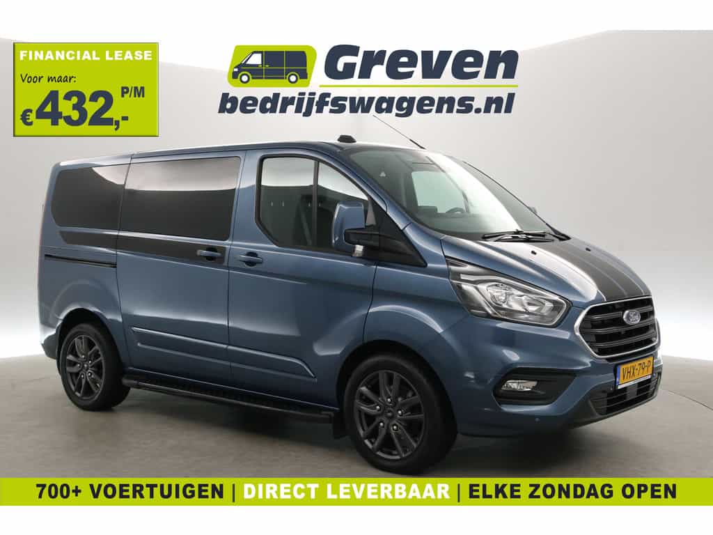Ford Transit Custom 2.0 TDCI L1H1 Limited | 170PK | Aut. | Airco | Cruise | Camera | Carplay | 3-Zits | Trekh. | Stoelverw.