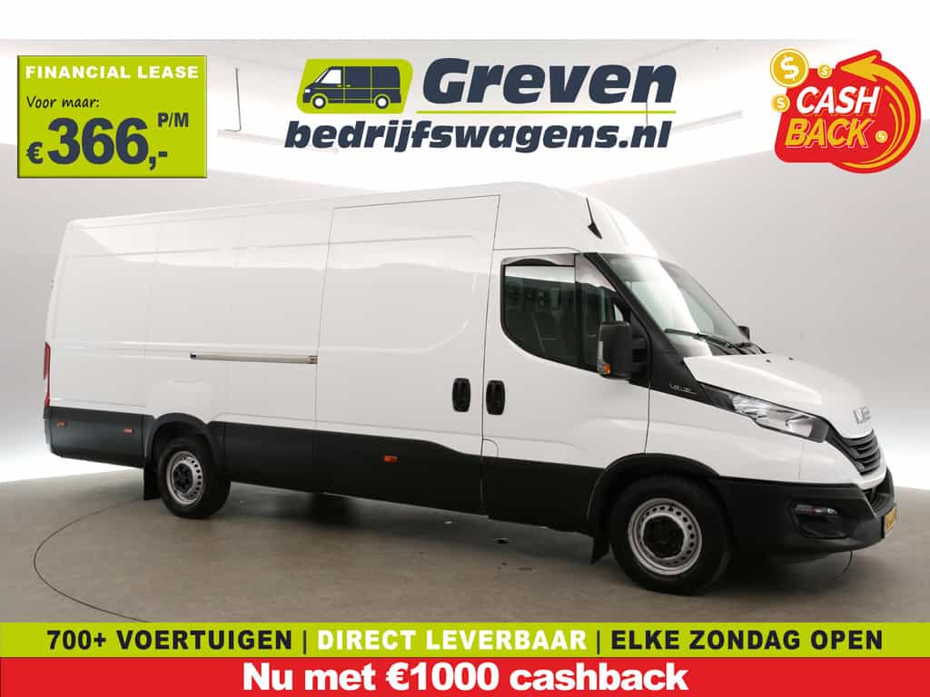 Iveco Daily 35S16V 157PK L3H2 | 3500KG Trekgew. | Trekh. | Airco | 3-Zits | Parkeersensoren
