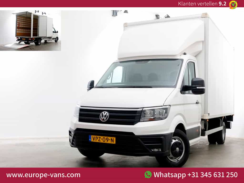 Volkswagen Crafter 50 2.0 TDI 177pk Bakwagen met 1000kg laadklep en zijdeur L445/H233 06-2022