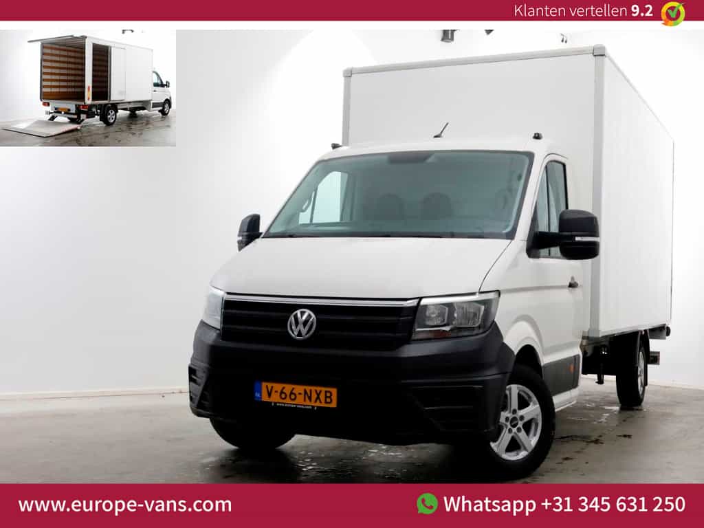 Volkswagen Crafter 35 2.0 TDI 140pk Bakwagen met laadklep en zijdeur 11-2021