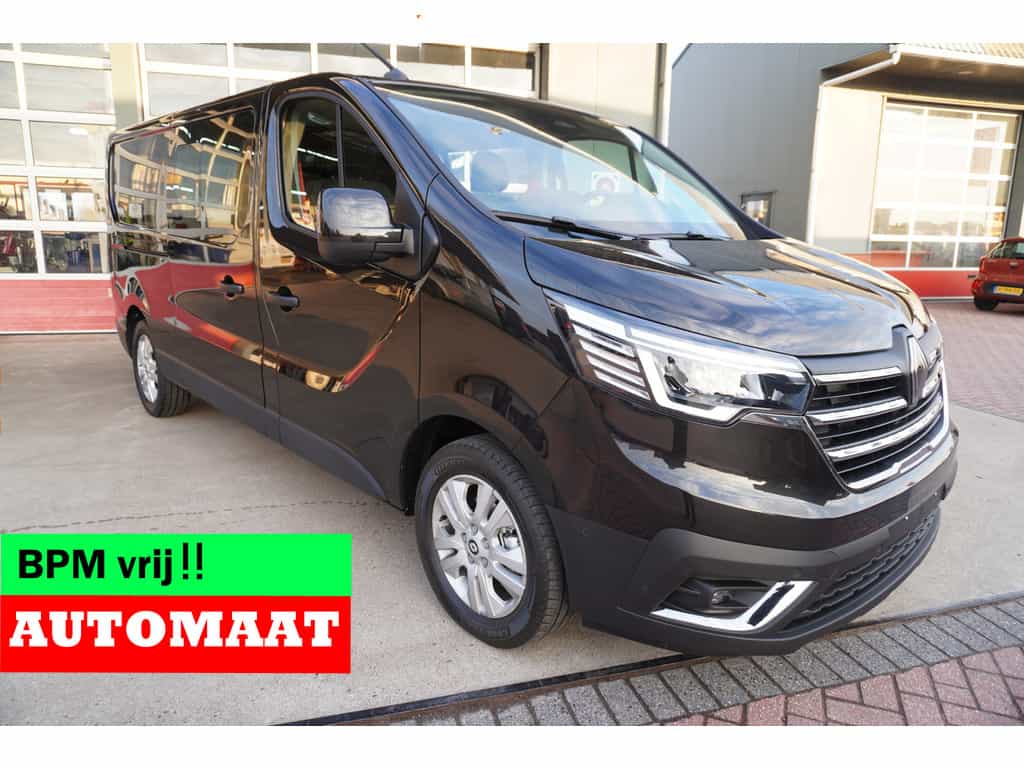 Renault Trafic 2.0 Bleu dCi EDC 170PK L2H1 Extra DubbelCabine Automaat Schuifdeur L/R Nr. V900 | Climate | Navi | Camera |