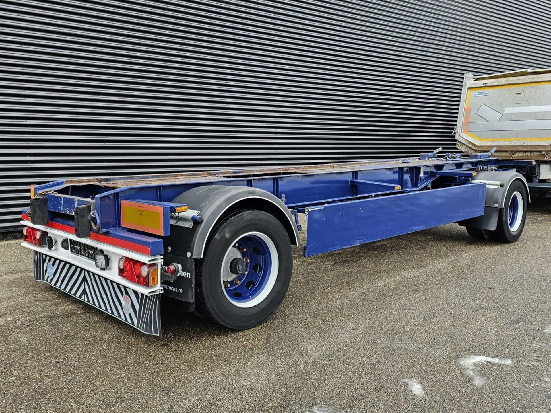 Foto 2 van Van Hool CONTAINER AANHANGER / MOLEN GESTUURD / BPW