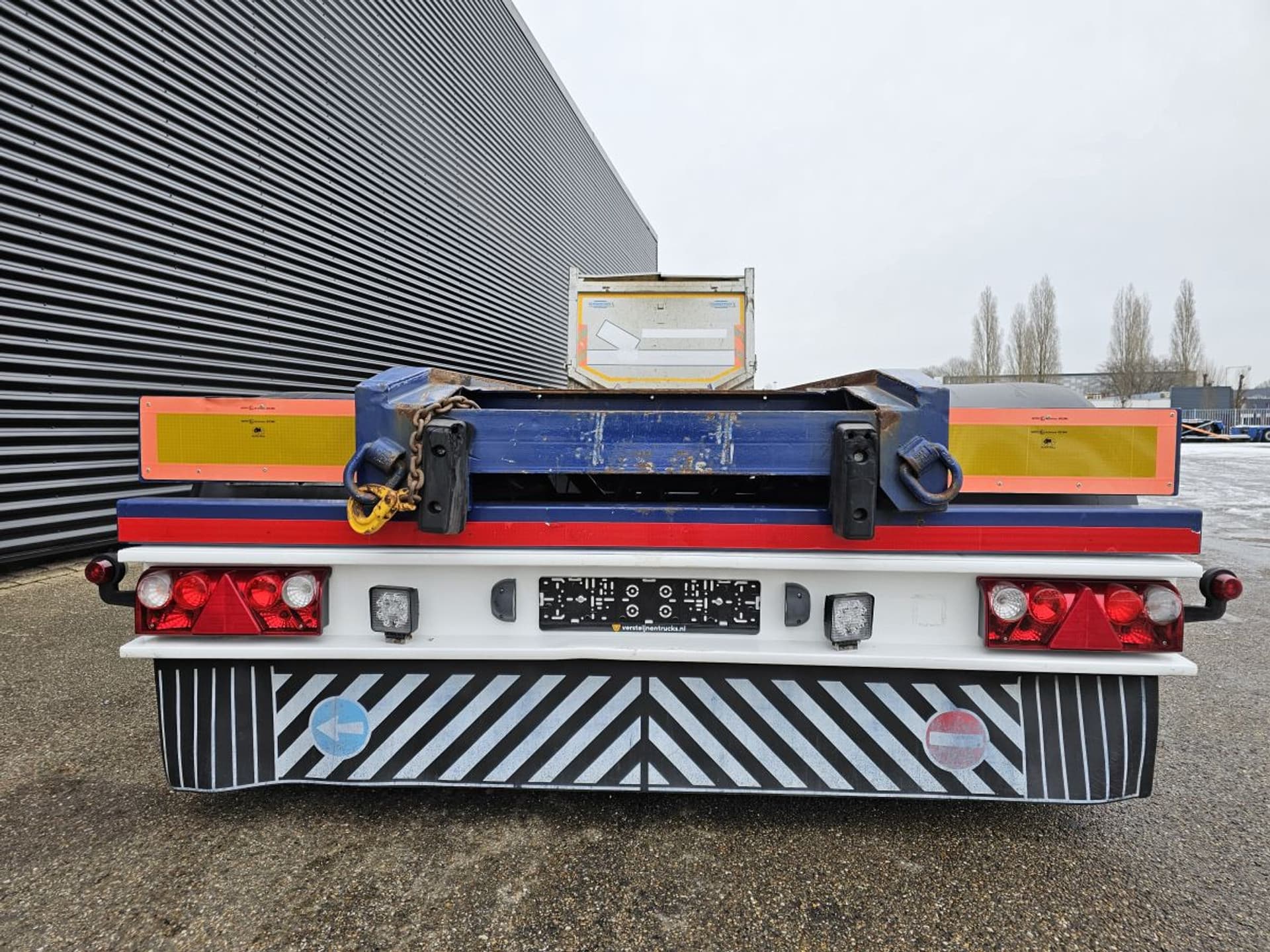 Foto 4 van Van Hool CONTAINER AANHANGER / MOLEN GESTUURD / BPW