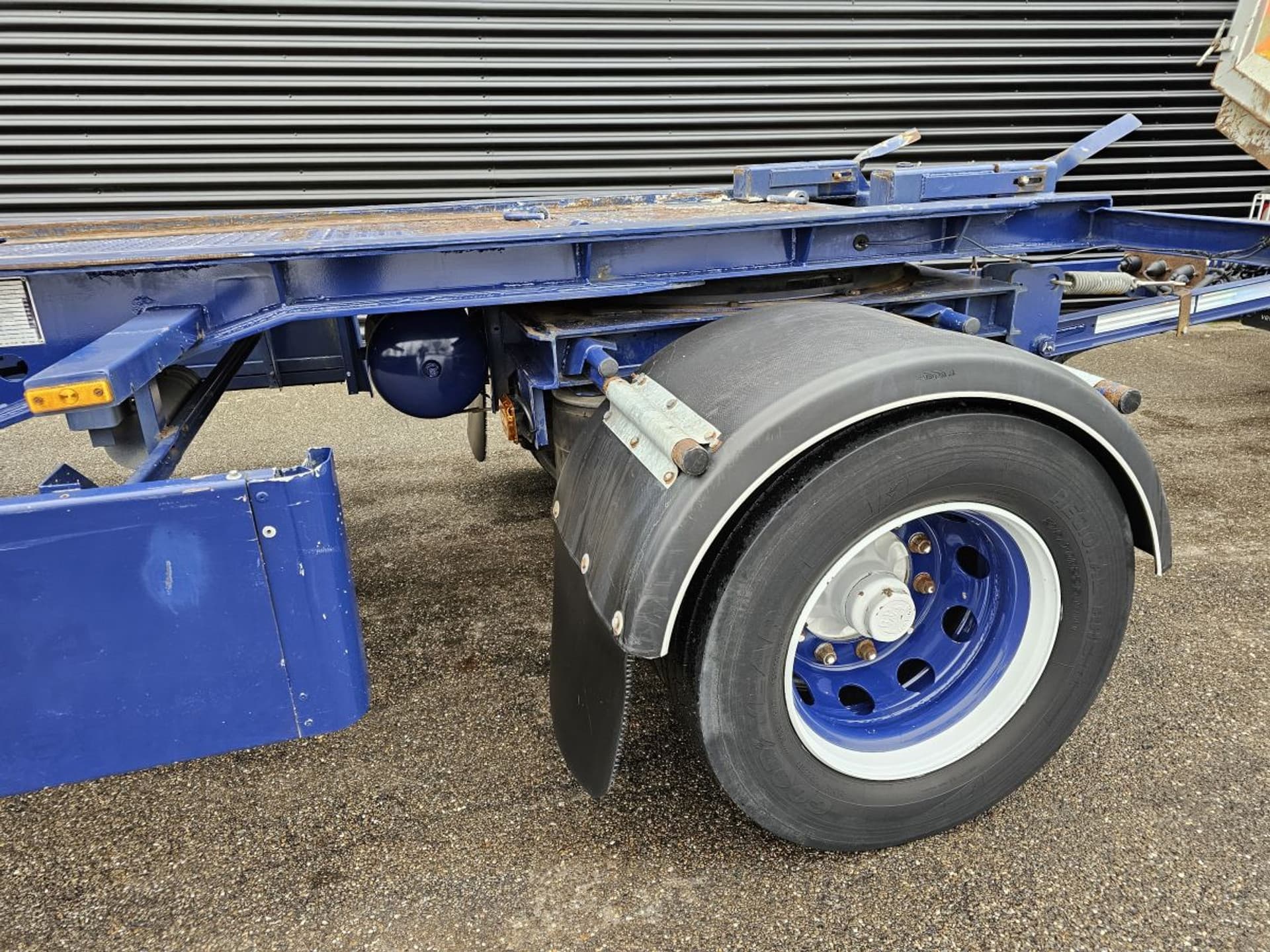 Foto 5 van Van Hool CONTAINER AANHANGER / MOLEN GESTUURD / BPW