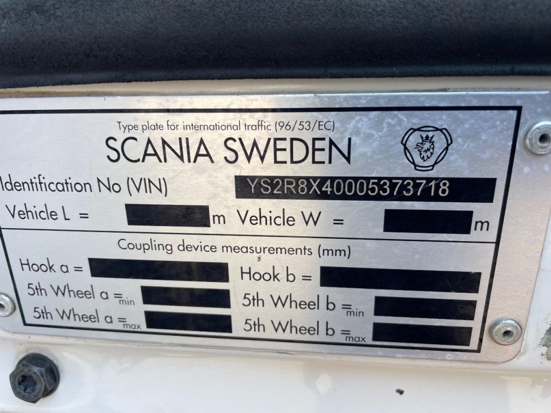 Foto 9 van Scania R 520 LB 8x4 V8 Euro 6 FASSI F 660 RA.2.26 + JIB