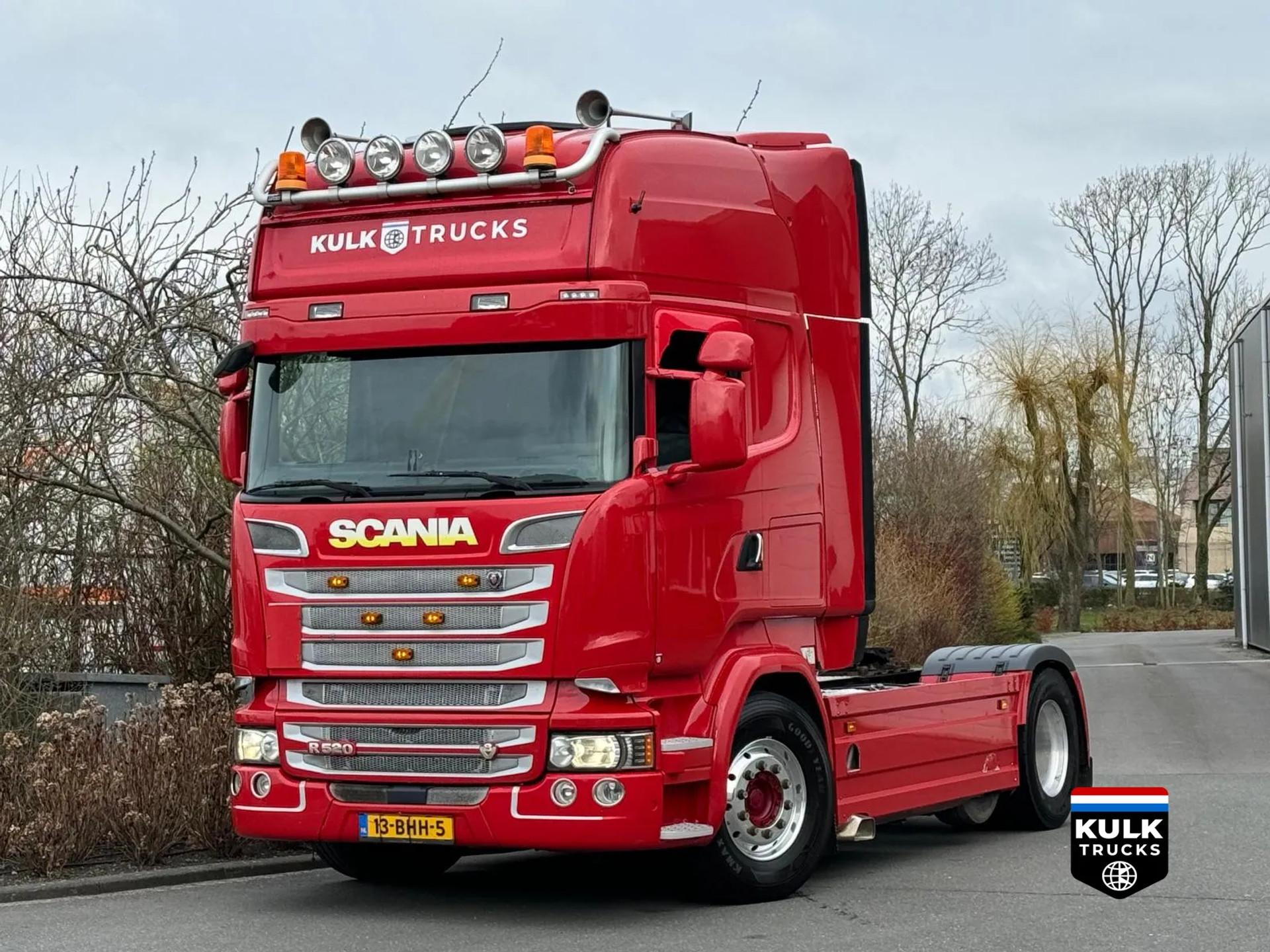 Foto 2 van Scania R 520 King of the Road / MANUAL HYDRO 6X2 ** 4500kg axle