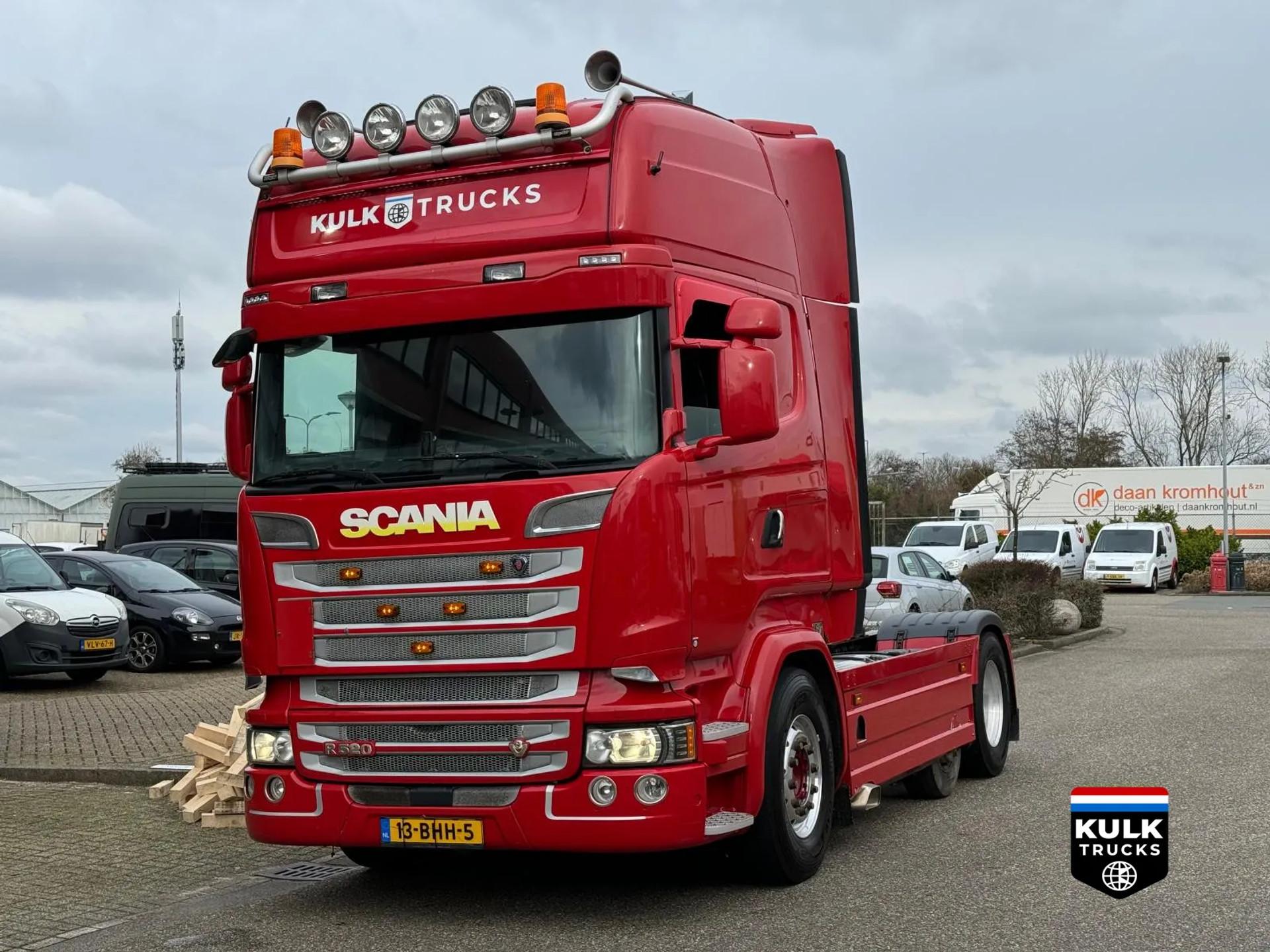 Foto 3 van Scania R 520 King of the Road / MANUAL HYDRO 6X2 ** 4500kg axle