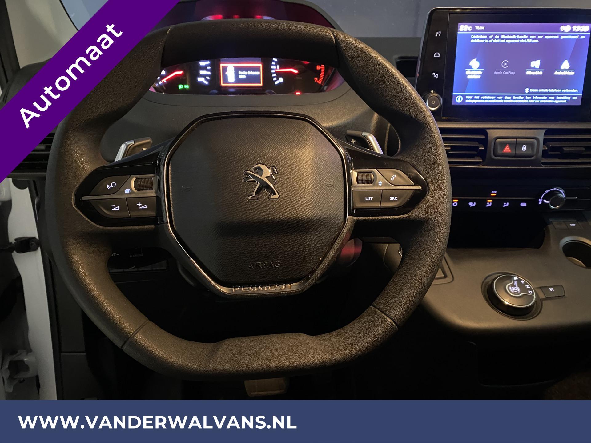 Foto 16 van Peugeot Partner 1.5 BlueHDI 131pk Automaat L1H1 Euro6 Fabrieksgarantie Airco | Apple Carplay | Android auto