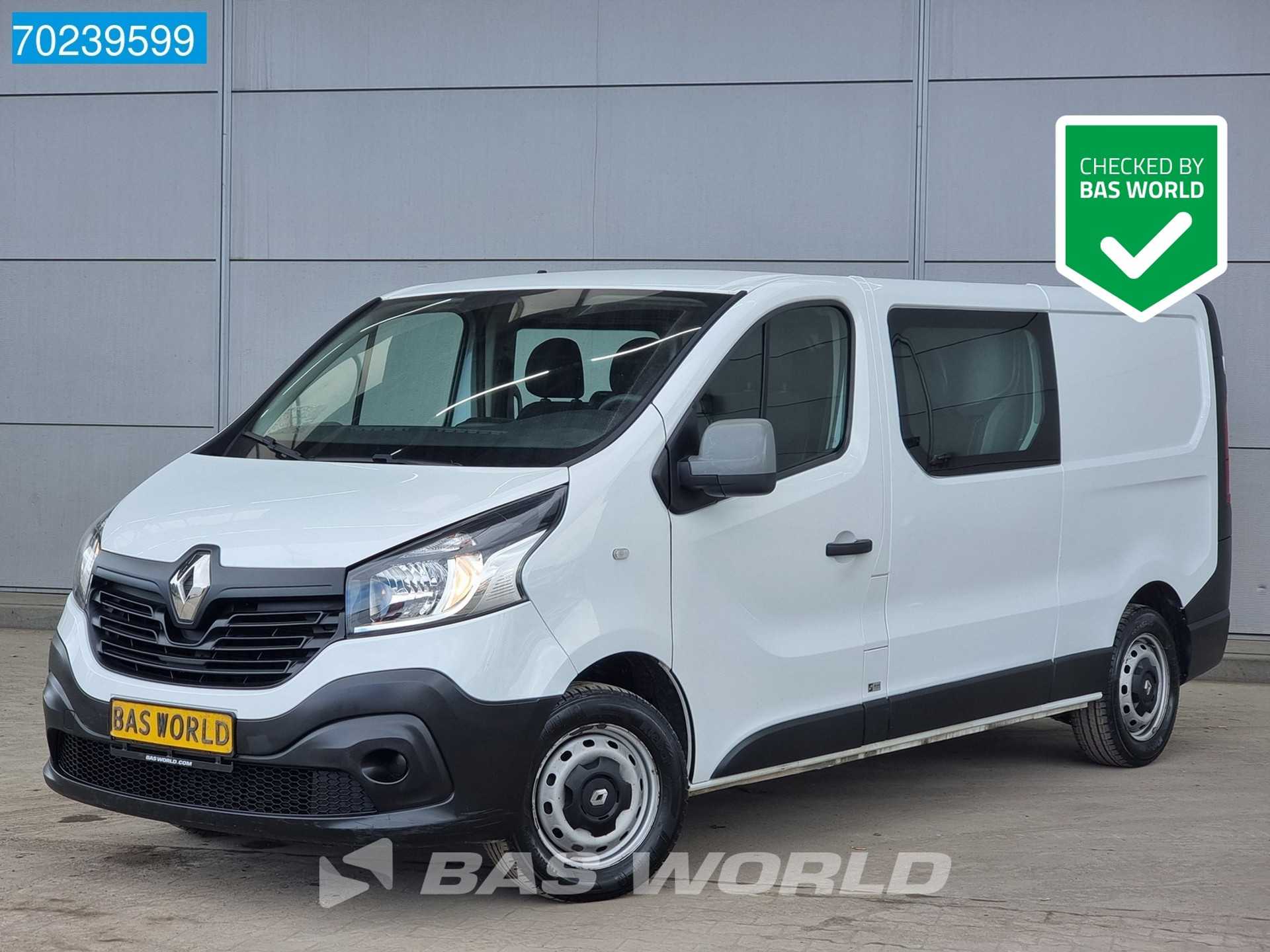 Renault Trafic 100pk L2H1 Dubbel Cabine 6 persoons Euro6 4m3 Dubbel cabine